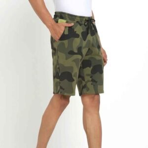 Men cotton french terry sweat shorts
