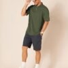 Everyday Casual ClassiSoft Customizable Pique Cotton Polo Shirt for Men - Image 6