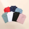 Best Custom Logo Printed Mercerized Cotton Polo Shirt For Men Soft & Durable everyday wear - Image 4