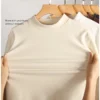 High Quality Custom 100% Cotton T-Shirt Full Sleeve - Light Weight jersey Fabric,for Men - Image 2