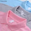 Premium Customizable Pique Cotton Polo T-Shirt For Men Soft texture everyday wear - Image 2