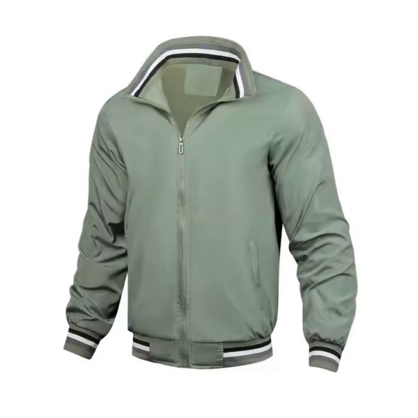 EspectOne Windbreaker Bomber Jacket for Men – Vintage Style Golf Jacket in Breathable Nylon