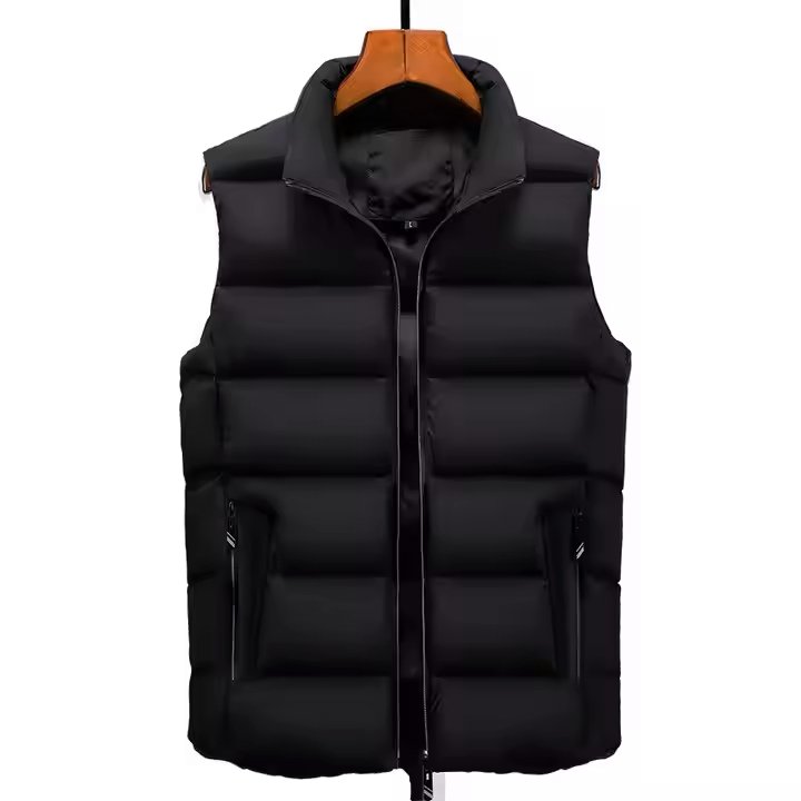 EspectOne custom waterproof puffer vest for men – OEM winter bodywarmer with insulation and branding options