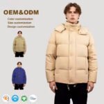 Men Custom Down Puffer Jacket – Warm Waterproof Winter Wear