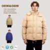 EspectOne Designer Men’s Down Jacket – Warm Waterproof Custom Bubble Jacket for Winterwear Brands