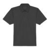 Casual cotton polo shirt in neutral tone, perfect for daily wear.