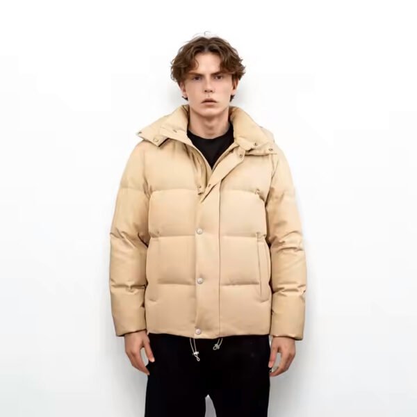 Custom Goose Down Bubble Jacket for Men by EspectOne – Insulated, Waterproof OEM Winter Outerwear for B2B Buyers