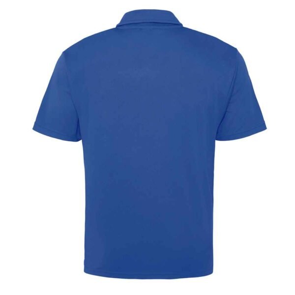 Eco-conscious organic polo shirt displayed front-facing for clean fit view.