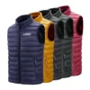 EspectOne Custom Men’s Puffer Vest – Lightweight Winter Body Warmer with Logo for Bulk Orders