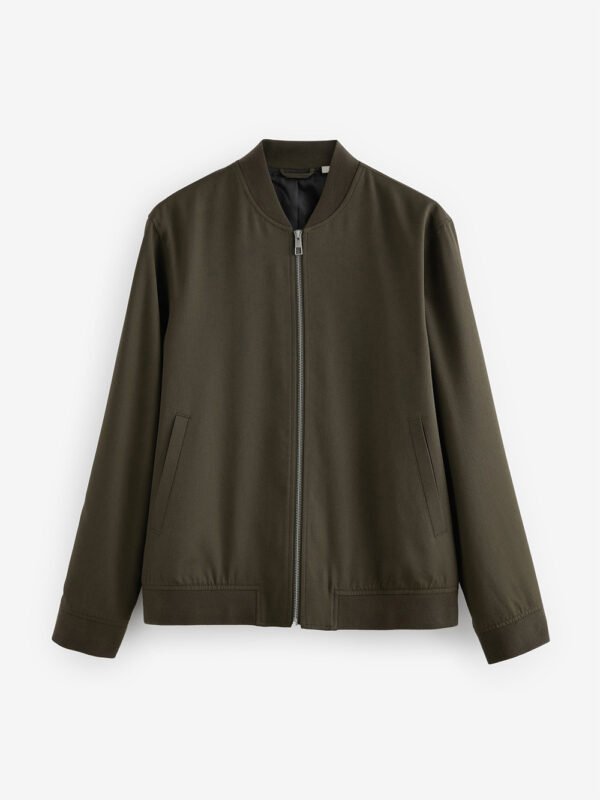 1 Custom Logo Men’s Bomber Jacket – Sleek Lightweight Fit