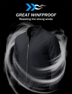 EspectOne Custom Lightweight Zip-Up Bomber Jacket for Men – Casual Outerwear