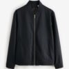 Sleek Branded Men’s Bomber Jacket – Lightweight Fit
