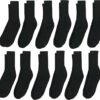 Customizable OEM Cotton/Polyester Blend Crew Socks for Casualwear - Image 3