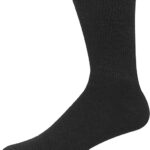 Customizable OEM Essential Everyday Cotton Blend Crew Socks – for Daily Comfort