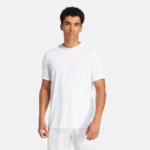 Custom Tennis Sport T-Shirt Polyester for Club Men Crew Neck