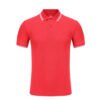 Double Neck Line Style Men Pique Polo shirt with Quality Cotton/Polyester - Image 4