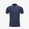 Double Neck Line Style Men Pique Polo shirt with Quality Cotton/Polyester - Image 1