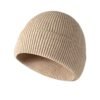 Quality Rib Knit Fold-Over Cuffed Beanie cotton Unisex - Image 3