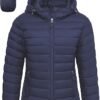 Lightweight Packable OEM Puffer Jacket with Full-Zip Hooded Winter Design - Image 1
